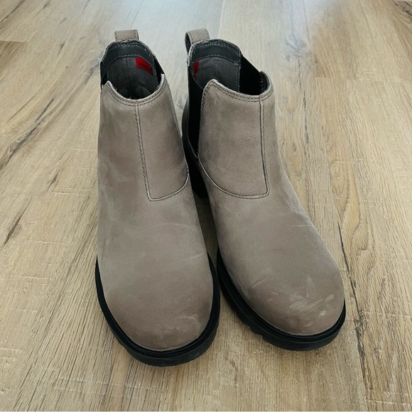 Sorel Shoes - Sorel Emelie II Chelsea Waterproof Boots, Quarry, Size 7.5